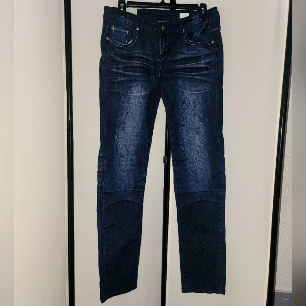 Y2K Machine Jean Dark Wash Denim Jeans Size 13